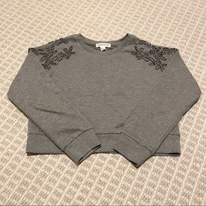 Junior cropped sweater